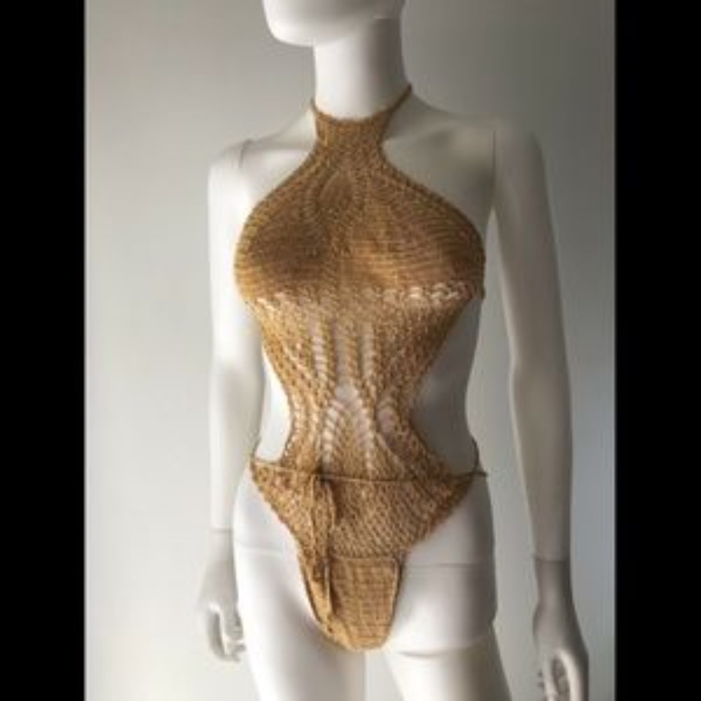 Musotica Women Sexy Monobikini Crochet One Piece S - Picture 5 of 11